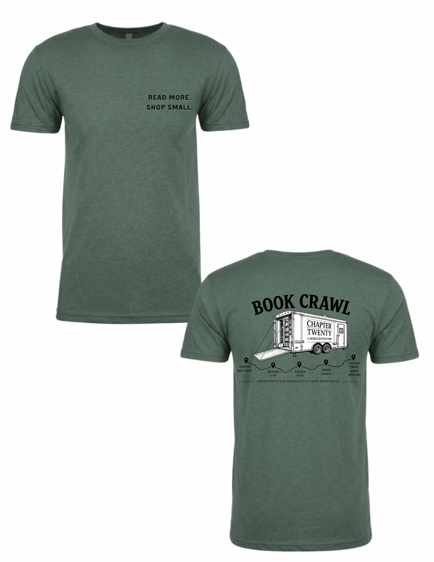 Official 2026 Book Crawl T-Shirt