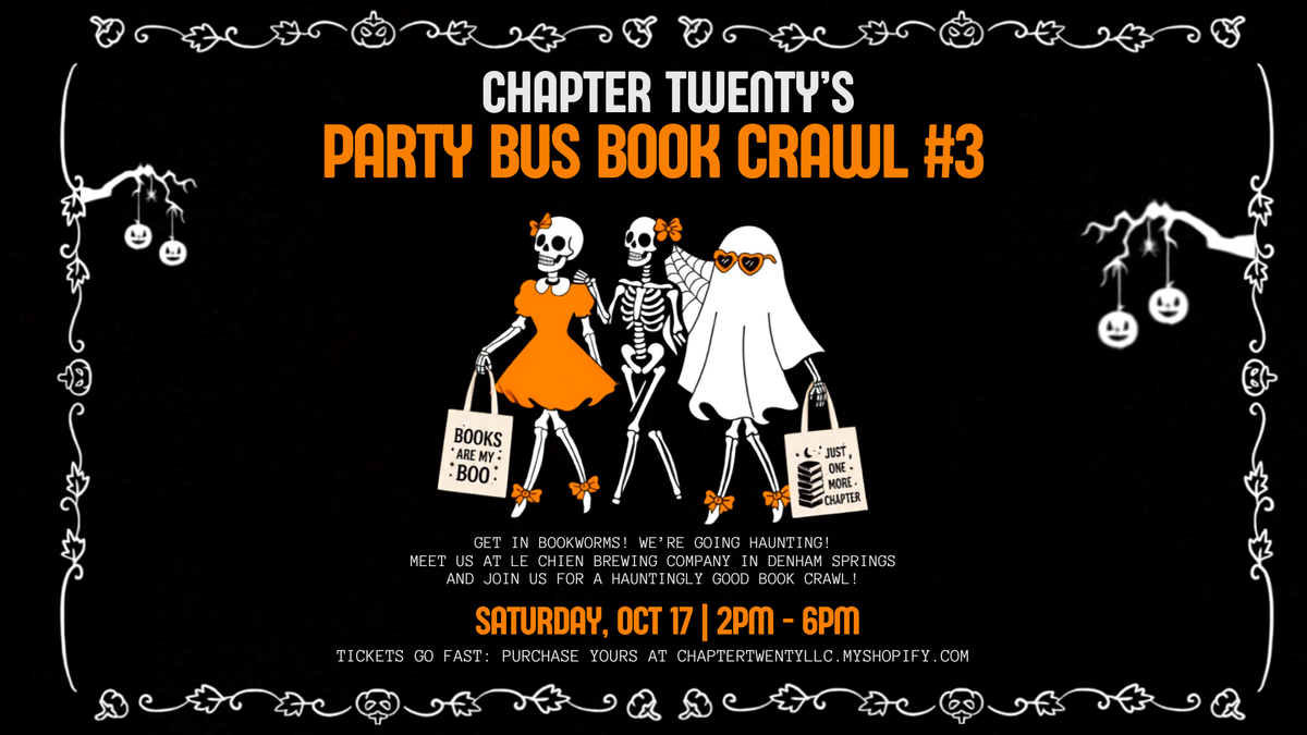 Party Bus Book Crawl Ticket #3