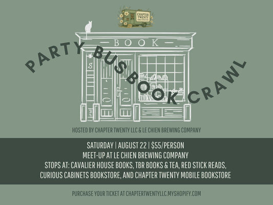 Party Bus Book Crawl Ticket