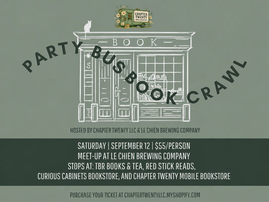 Party Bus Book Crawl Ticket #2 September 12, 2026
